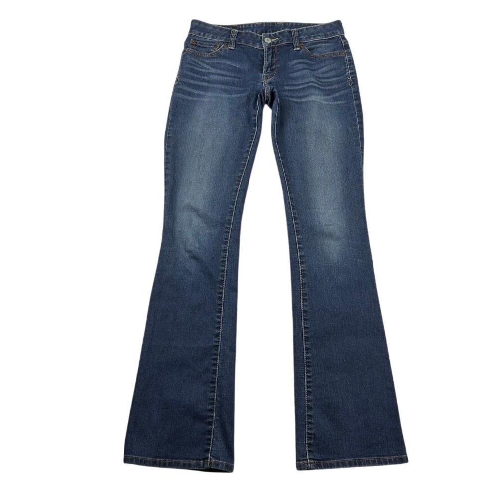 Lucky Brand Sweet N Low Jeans Womens 2 26 Long Bootcut Western Y2K Dark Denim